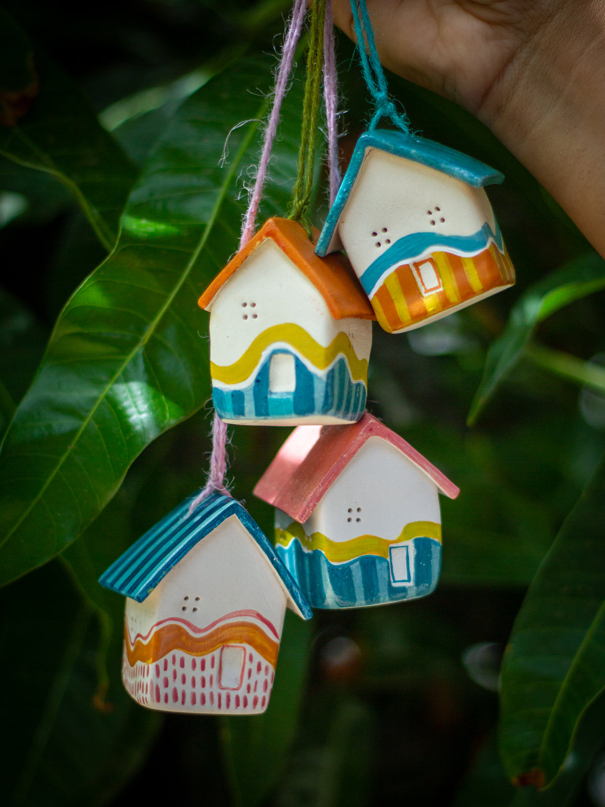 House Ornaments (Set of 4)